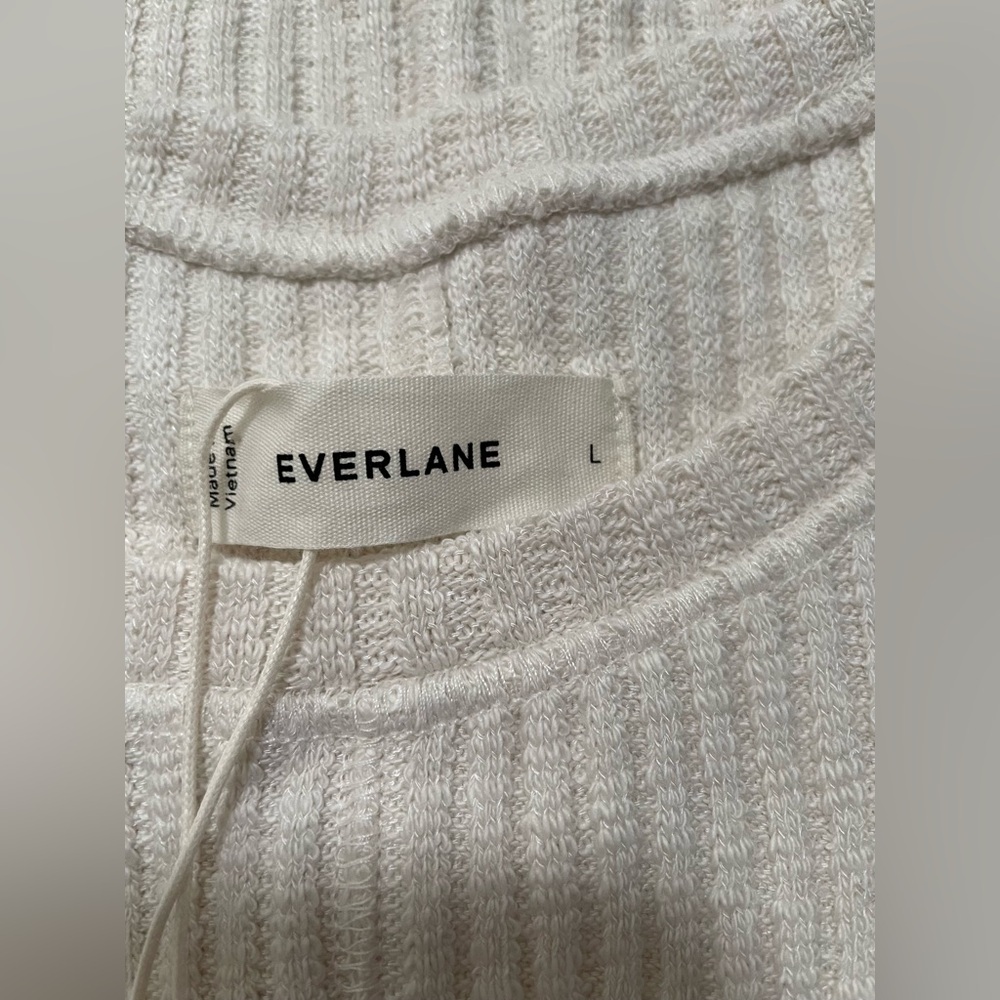 Everlane The Rib-Knit A-Line Tank Dress - Picture 8 of 15